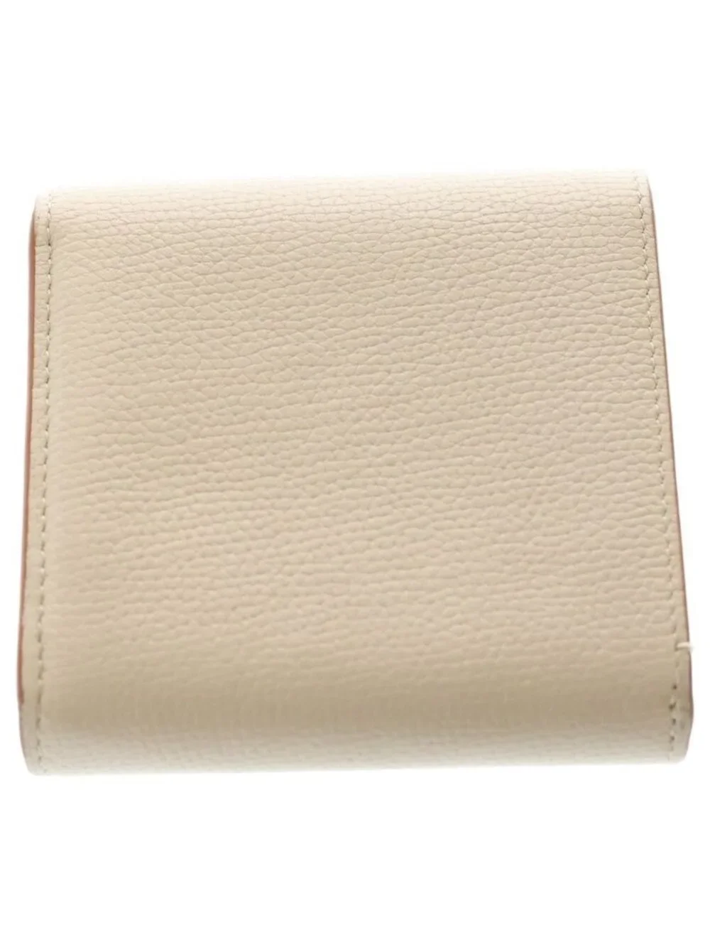 Loewe Anagram Trifold Wallet Beige